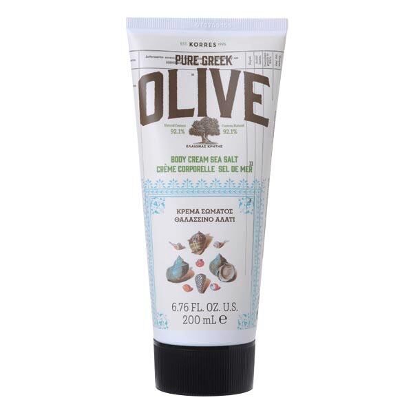 korres olive & sea salt body cream 200 ml