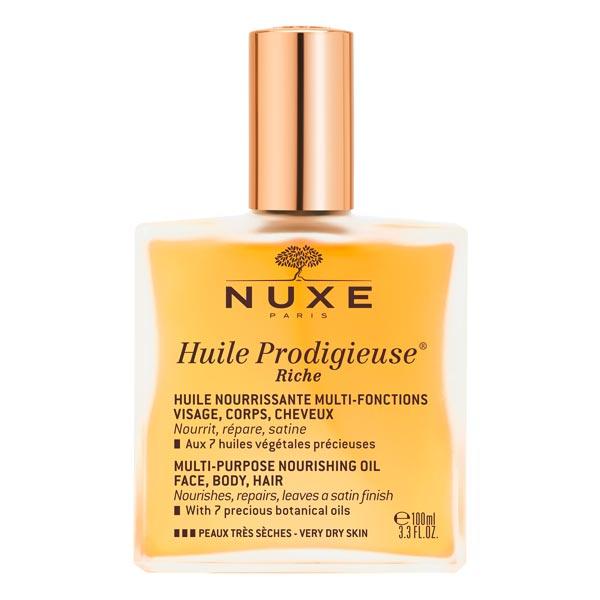 nuxe huile prodigieuse riche multi-purpose nourishing oil 100 ml