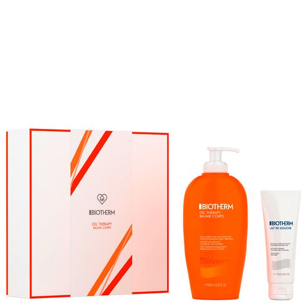 biotherm oil therapy baume corps set
