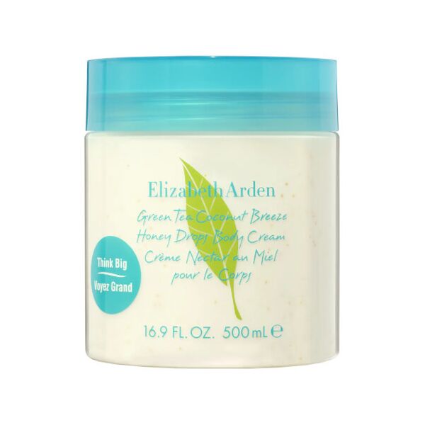 elizabeth arden green tea coconut breeze honey drops body cream 500 ml