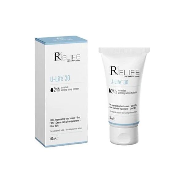 relife u-life 30 crema mani per pelle secca 50 ml