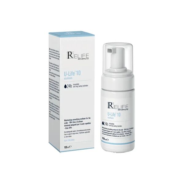 relife u-life 10 ecofoam trattamento pelle secca 100 ml