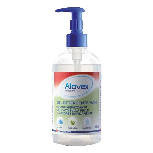 alovex protezione mani gel disinfettante 500 ml