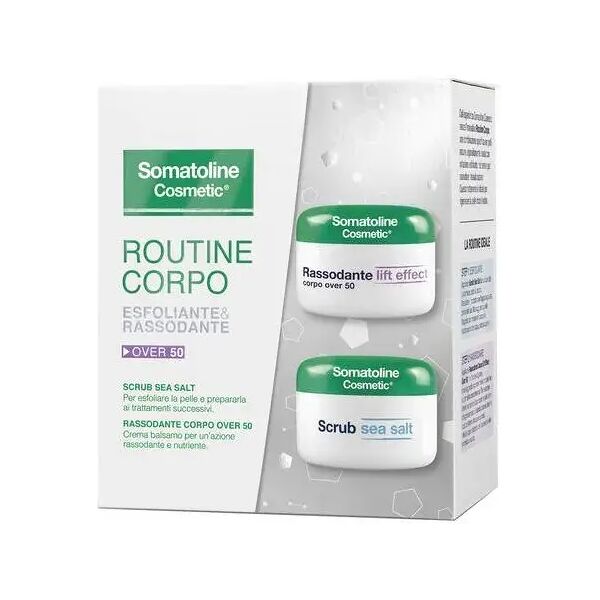 somatoline skinexpert somatoline cosmetic lift effect rassodante over 50 200ml + scrub sea salt 350 g