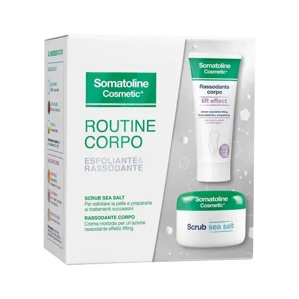 somatoline skinexpert somatoline cosmetic rassodante corpo lift effect 200 ml + scrub sea salt 350 g