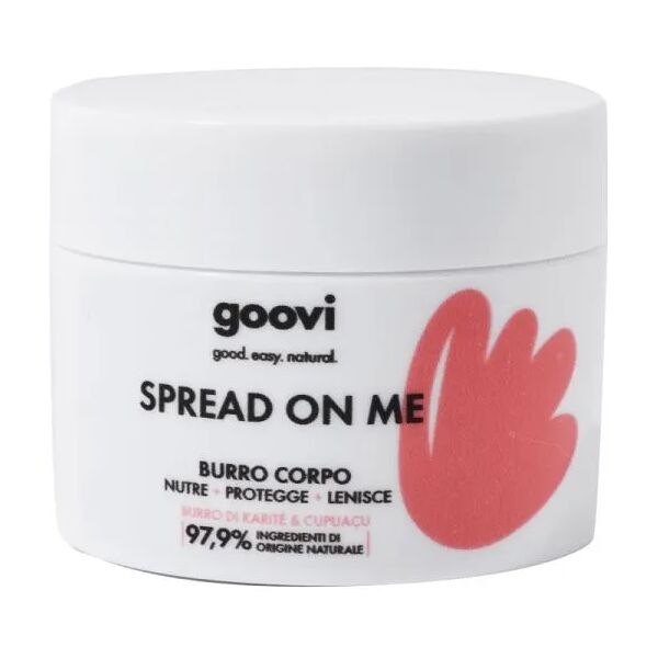 goovi spread on me burro corpo per pelle secca e screpolata 150 ml