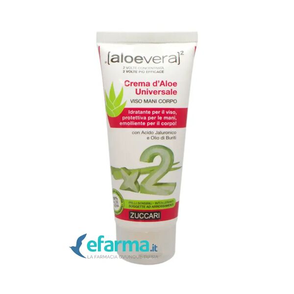 aloevera2 zuccari crema aloe universale viso corpo mani 75 ml