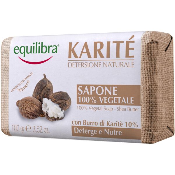 equilibra srl sapone naturale karite' 100 ml