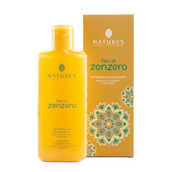 nature's fiori di zenzero lattedoccia rilassante 200 ml