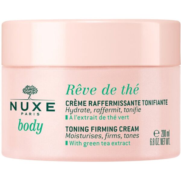 nuxe rêve de thé - crema rassodante tonificante 200ml