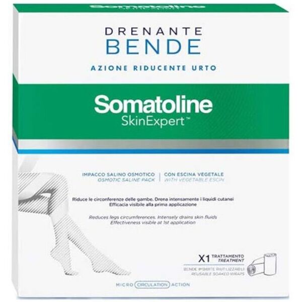 somatoline skin expert somatoline - skinexpert bende snellenti drenanti starter kit 1 applicazione