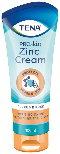 Tena Crema lenitiva con ossido di zinco e vitamina E per pelli secche ed irritate -  Zinc Cream