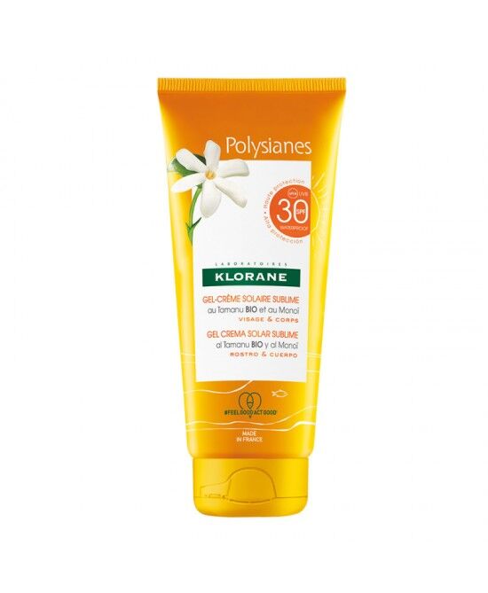 Klorane Solare Gel Crema Fp30 200ml