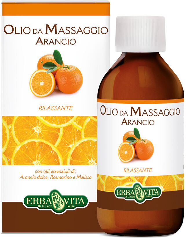 Erba Vita Arancio Olio Massaggio 250ml Erbavita