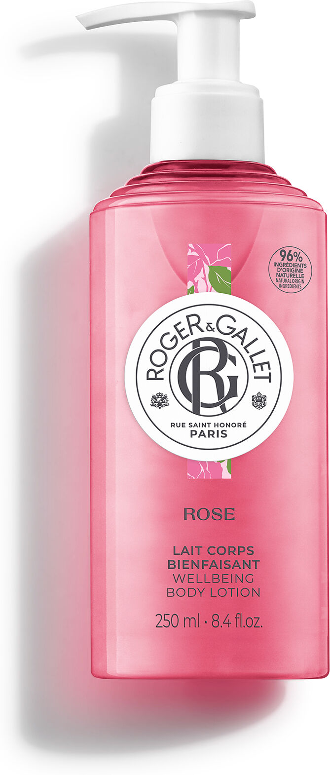 Roger & Gallet R&G Rose Lait Corps 250 ml