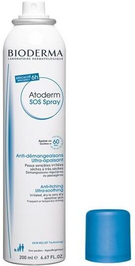 Bioderma Atoderm SOS Spray Anti-prurito Pelle Secca 200 ml