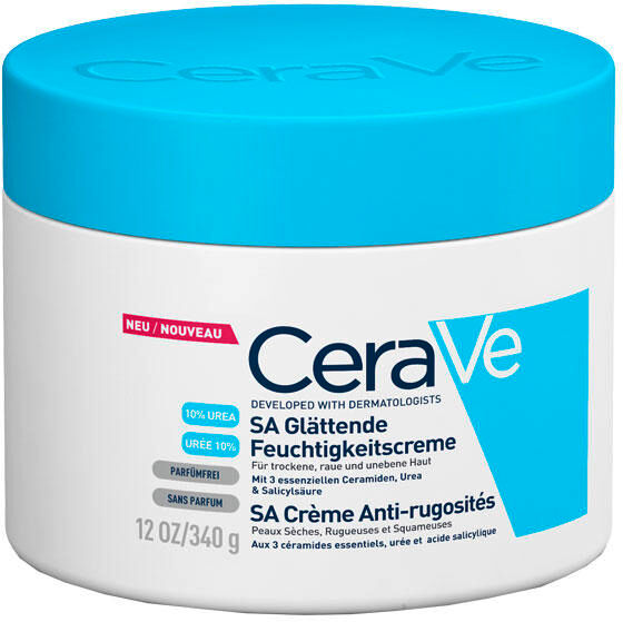 CeraVe SA Urea Crema idratante levigante 340 g