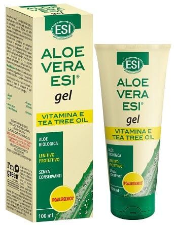 ESI Aloe Vera Gel Tea Tree Oil Tubo Da 100 Ml