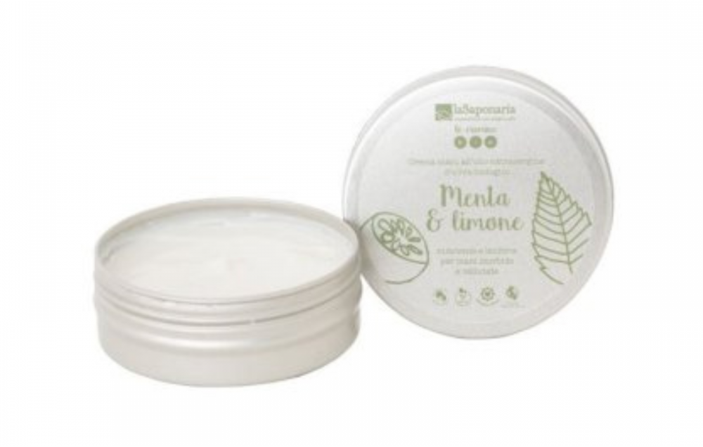 La Saponaria Crema Mani Menta e Limone 60 ml