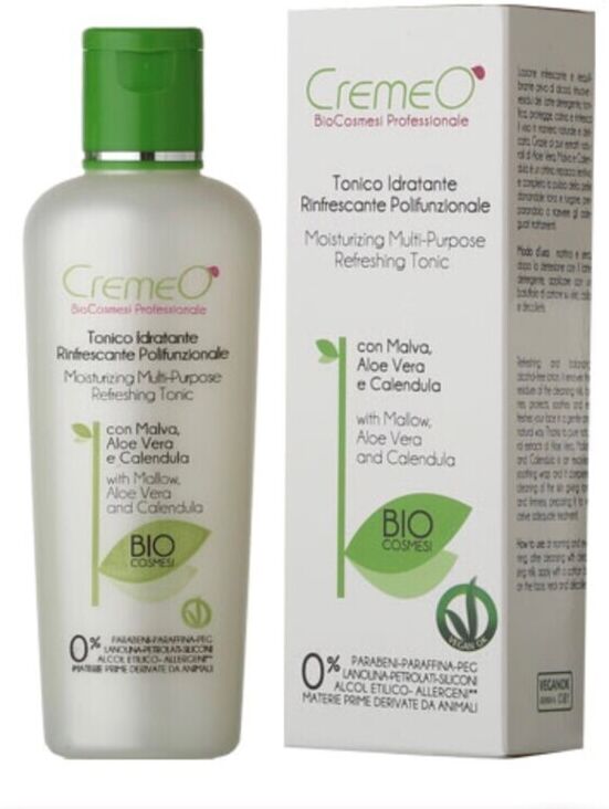 CREMEO' Tonico Idratante Rinfrescante Polifunzionale  180 Ml