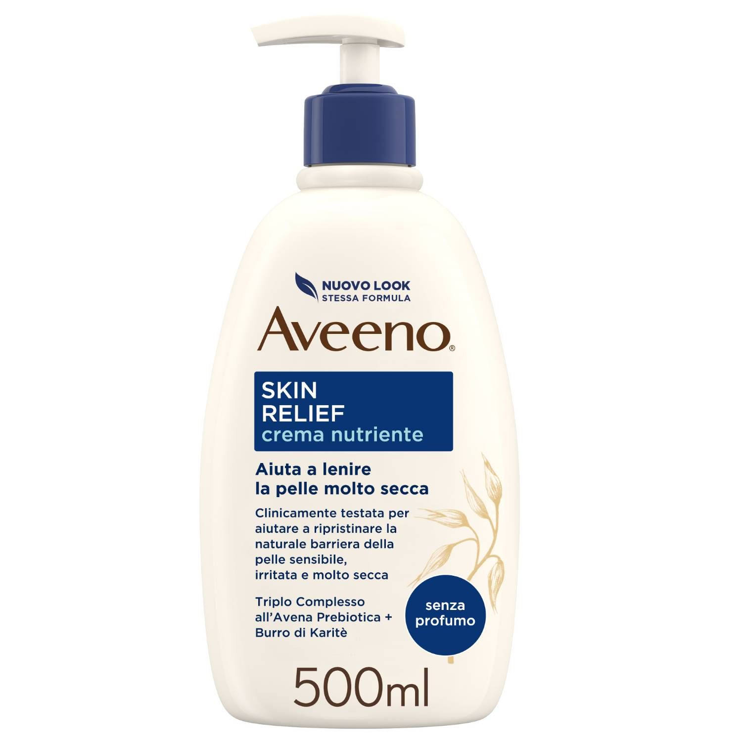 Aveeno Skin Relief Crema Idratante Nutriente 500ml