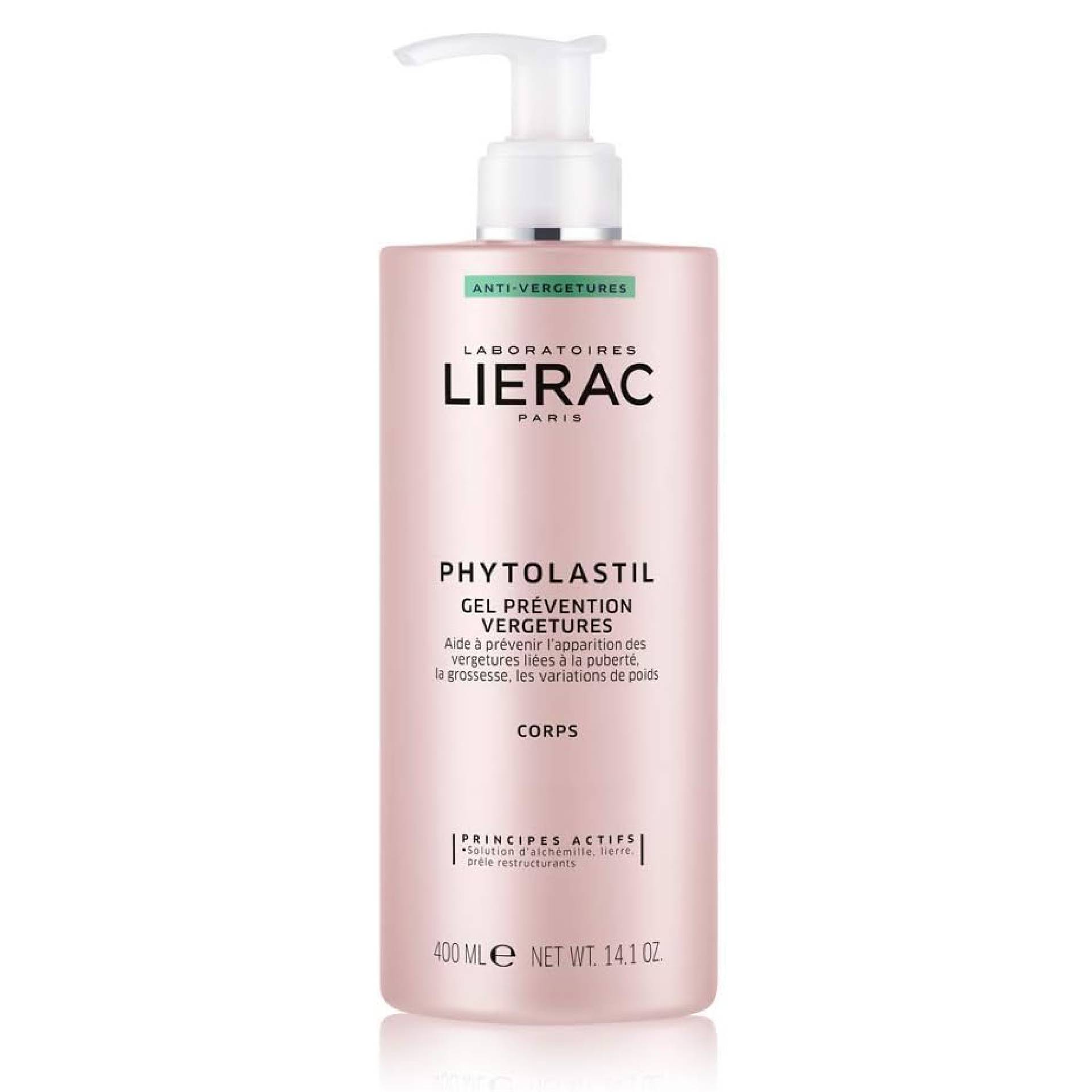 Lierac Phytolastil Gel Idratante Lenitivo Prevenzione Smagliature 400ml