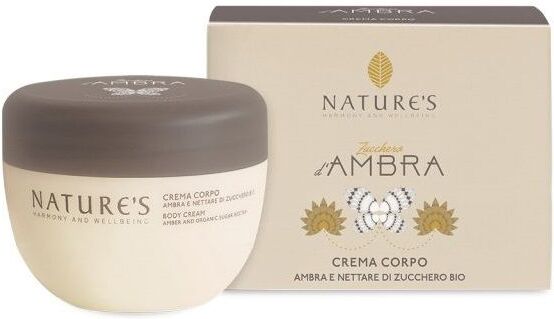 Nature's Zucchero D'ambra Crema Corpo 250ml