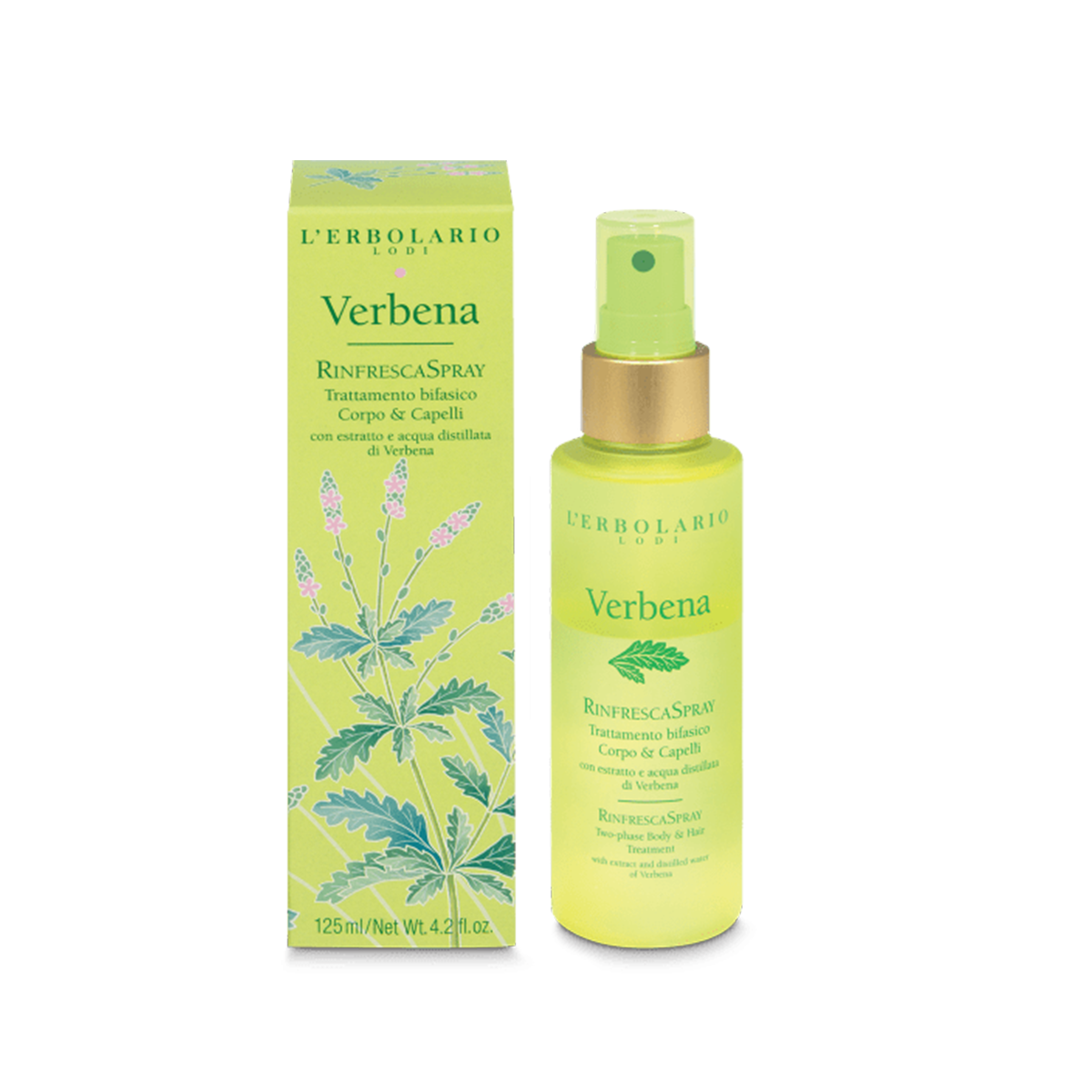 L'erbolario Verbena Rinfrescaspray Corpo E Capelli 125ml