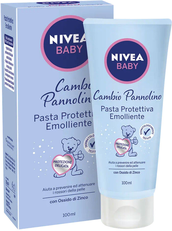 Nivea Baby Pasta Protettiva Emolliente Cambio Pannolino 100ml