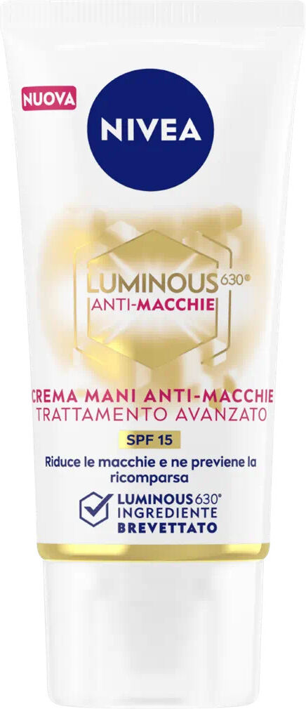 Nivea Luminous630 Crema Mani Anti-macchie Trattamento Avanzato 50ml