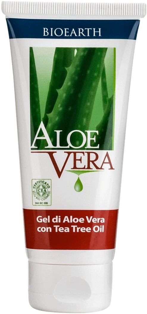 Bioearth Gel Di Aloe Vera Con Tea Tree Biologico 100ml