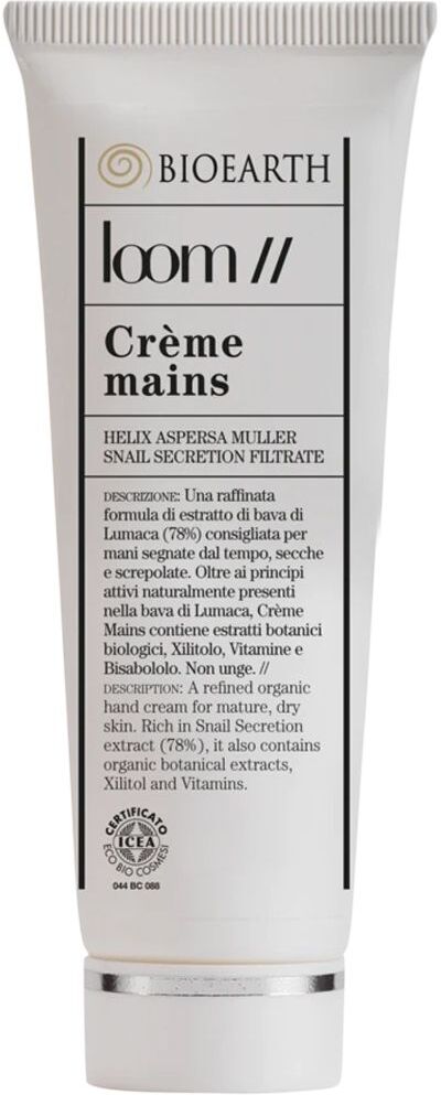 Bioearth Loom Creme Mani Bava Di Lumaca 50ml