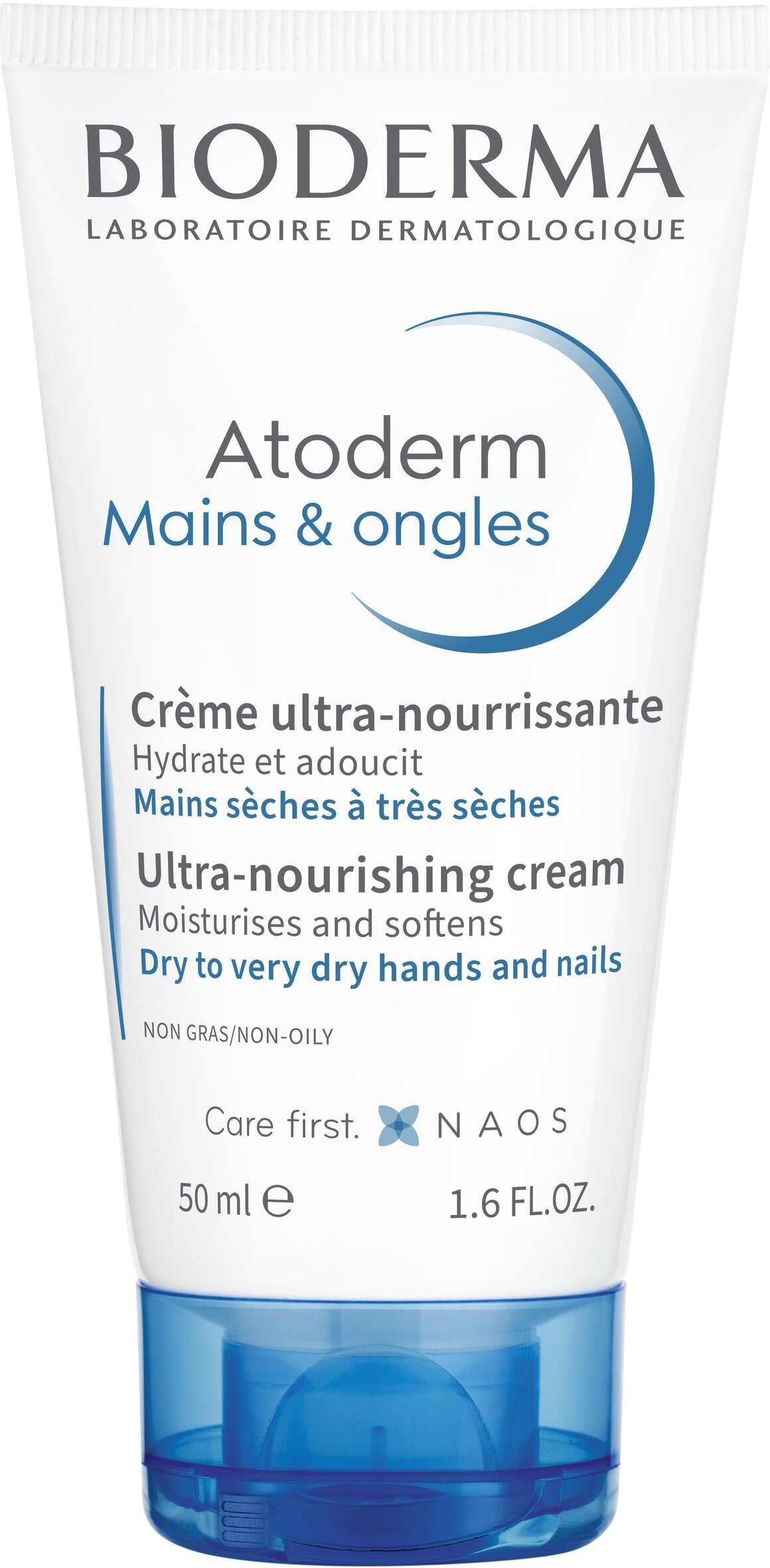 Bioderma Atoderm Mains Crema Mani E Unghie Pelle Secca 50ml