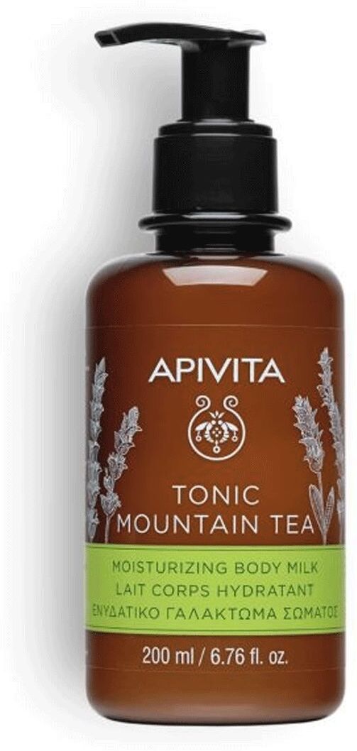 Apivita Tonic Mountain Tea Latte Corpo Idratante 200ml