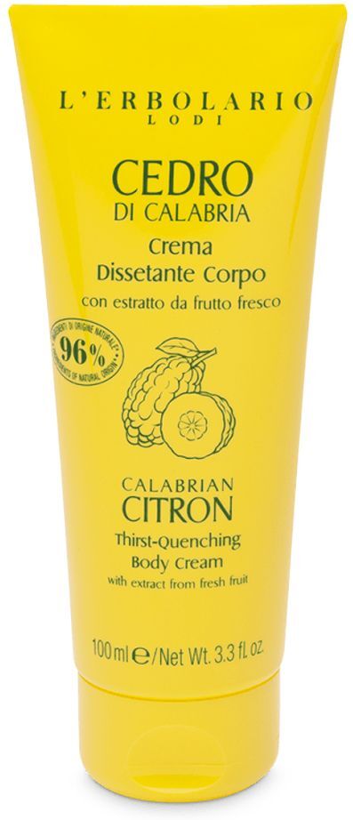 L'erbolario Crema Dissetante Corpo Cedro Di Calabria 100ml