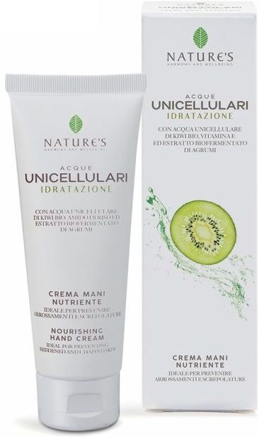 Nature's Acque Unicellulari Idratazione Crema Mani Nutriente 75ml