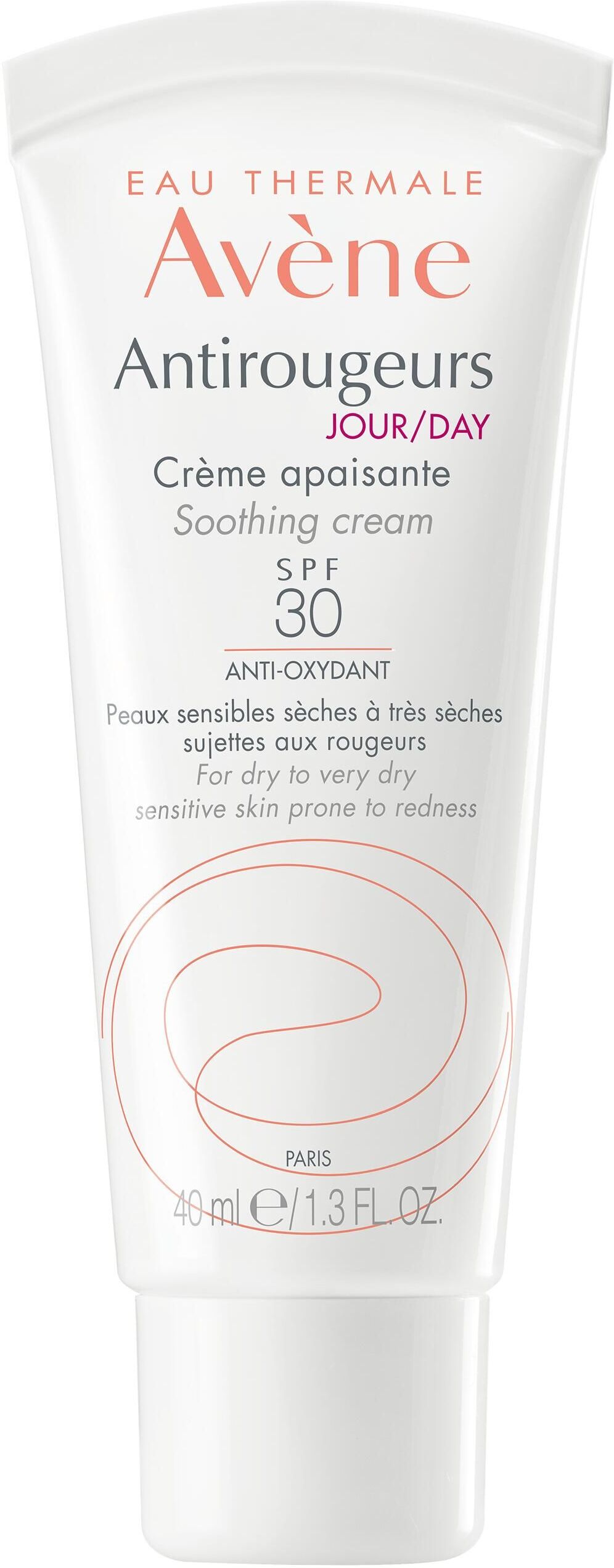 Avene Antirougeurs Giorno Crema Lenitiva Spf30 40ml