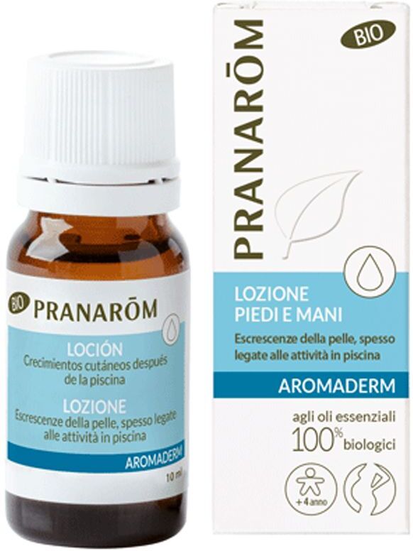 Pranarom Aromaderm Bio Lozione Piedi Mani 10ml