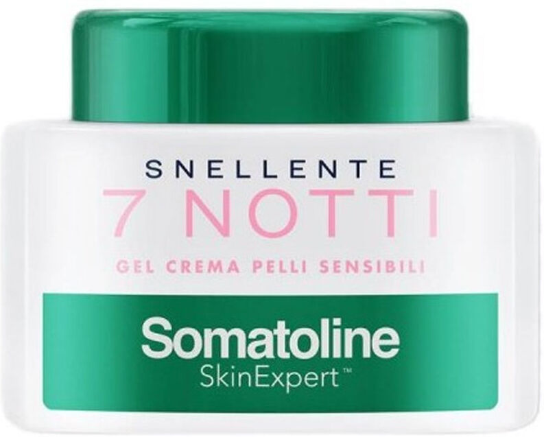 Somatoline Skinexpert Snellente 7 Notti Gel Crema Pelli Sensibili Trattamento Corpo Snellente Estratto Di Betulla 400ml