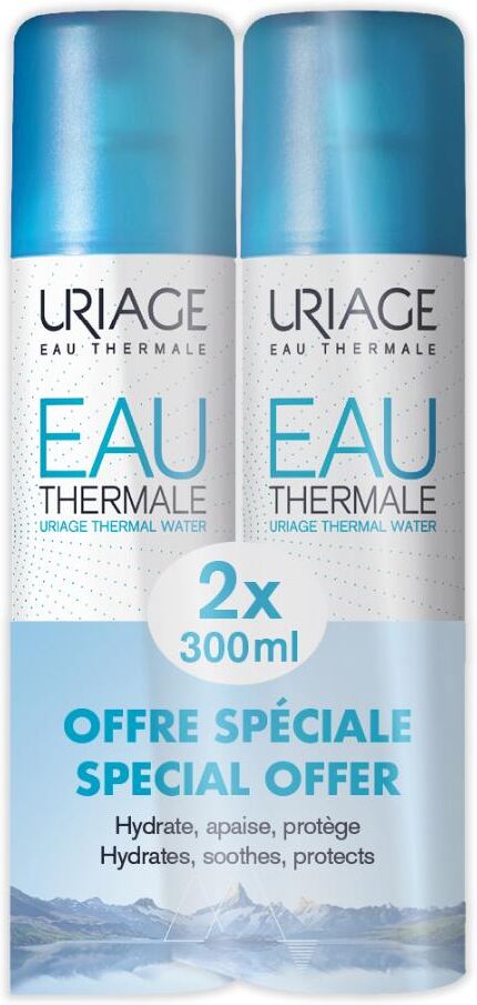 Eau Thermale Uriage Per Irritazioni Eritemi E Prurito - 2 Spray Da 300ml