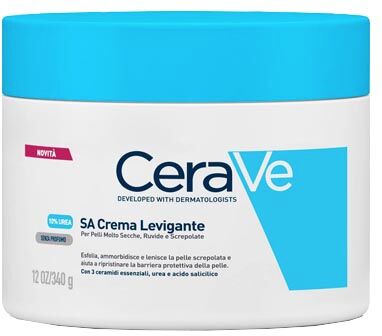 L'Oreal CeraVe SA Crema Idratante Levigante per Pelli Molto Secche Ruvide e Screpolate 340 g