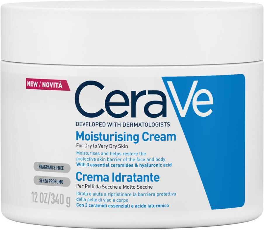 L'Oreal Cerave Crema Idratante Pelle Secca E Molto Secca 340 Ml