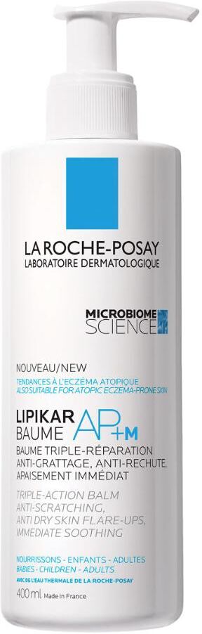 L'Oreal La Roche Posay  Benessere Termale Lipikar AP+ Baume M Pelli Secche 400 ml