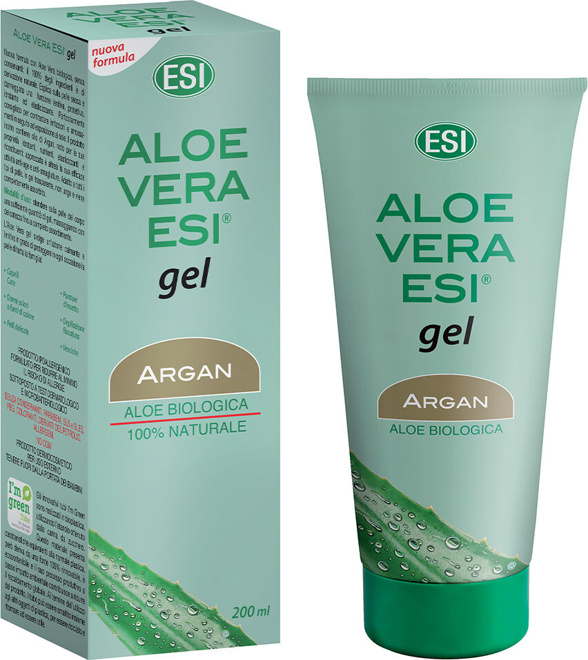 ESI Aloe Vera Gel con Olio di Argan 200 ml