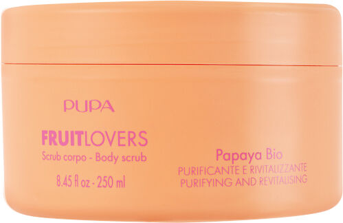 Pupa Papaya Scrub Corpo - FRUIT LOVERS 250 ML