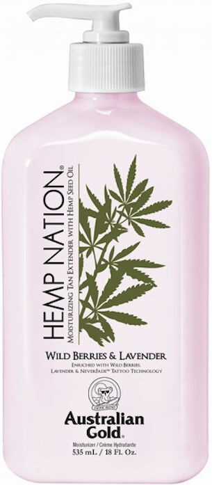 Australian Gold Hemp Nation Wild Berries & Lavender Tan Extender 535 ML