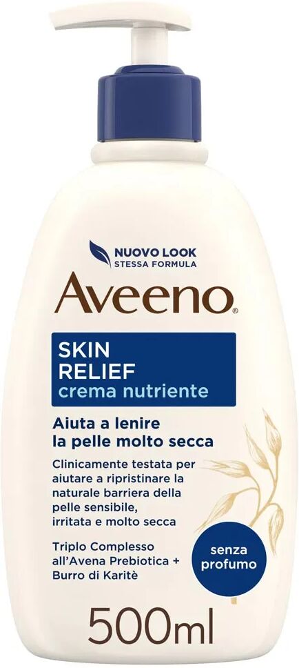 Aveeno Skin Relief Lozione Crema Nutriente Lenitiva 500 ml