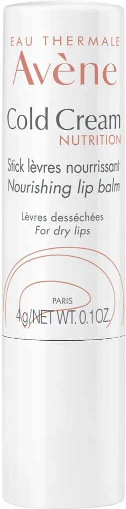 avène balsamo labbra nutrizione cold cream stick idratante e lenitivo 4 g