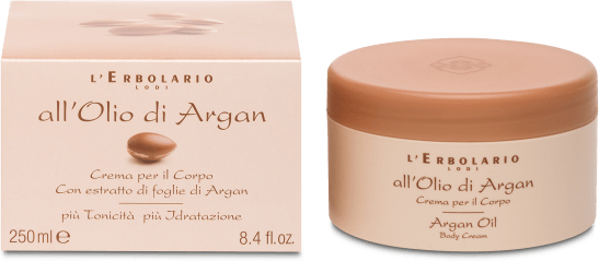 L'Erbolario Crema per il Corpo all'Olio di Argan  250ML