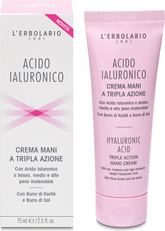 L'Erbolario Crema Mani Acido Ialuronico 75 ml